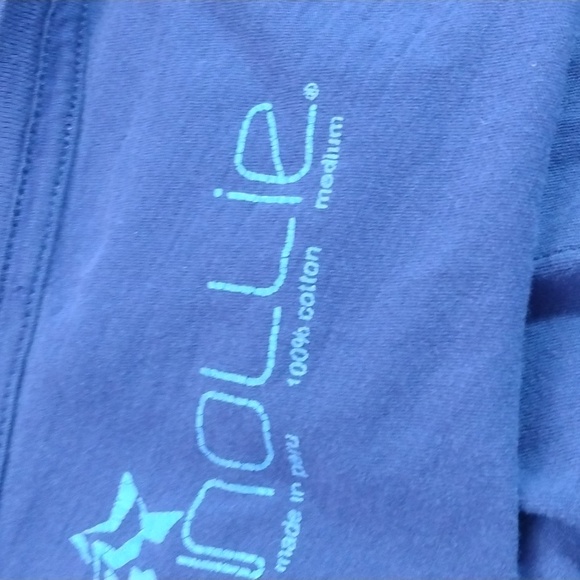 PURPLE Nollie Basic V-Neck Tee - Picture 3 of 4